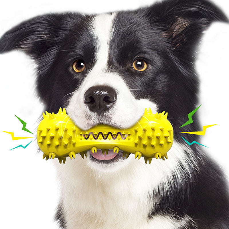 Pet Corn Shape Chew Resistant Molar Stick Toy