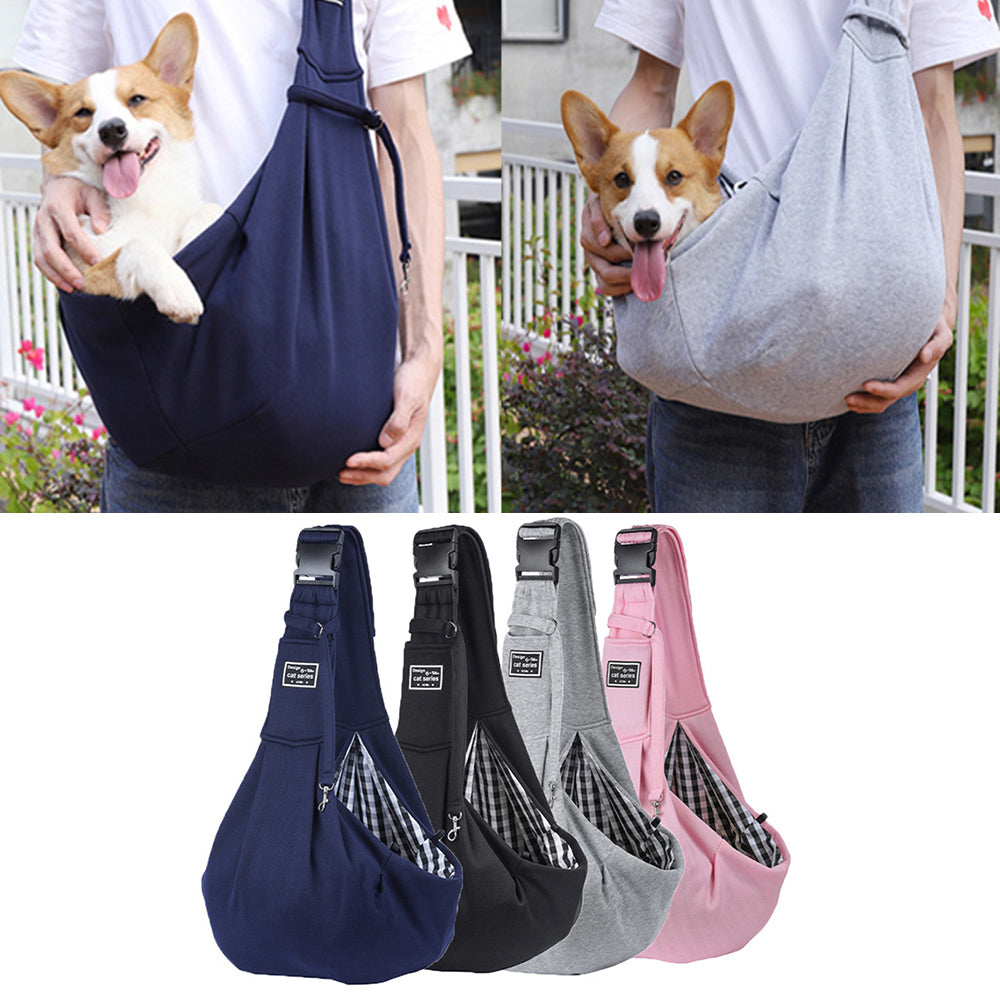 Portable Single Shoulder Pet Carrier Bag For Travel Comfort