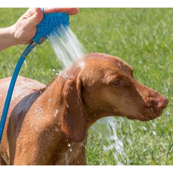 Pet Silicone Bathing Gloves Shower Massage Grooming Brush