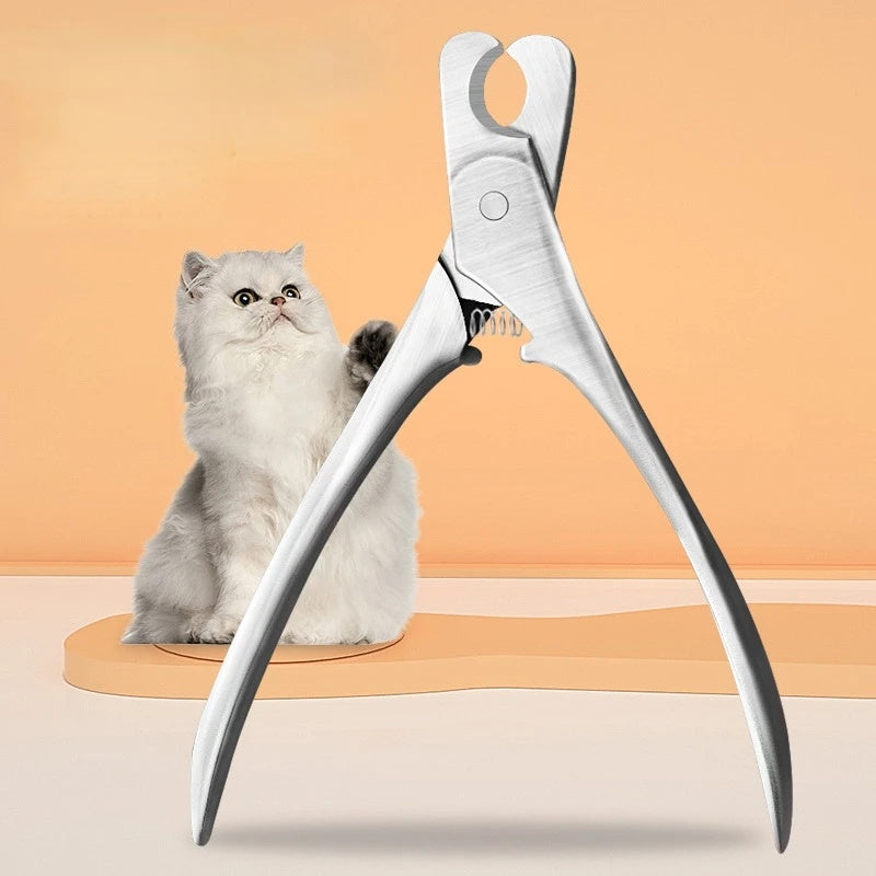 Professional Stainless Steel Pet Nail Clipper For Safe Grooming