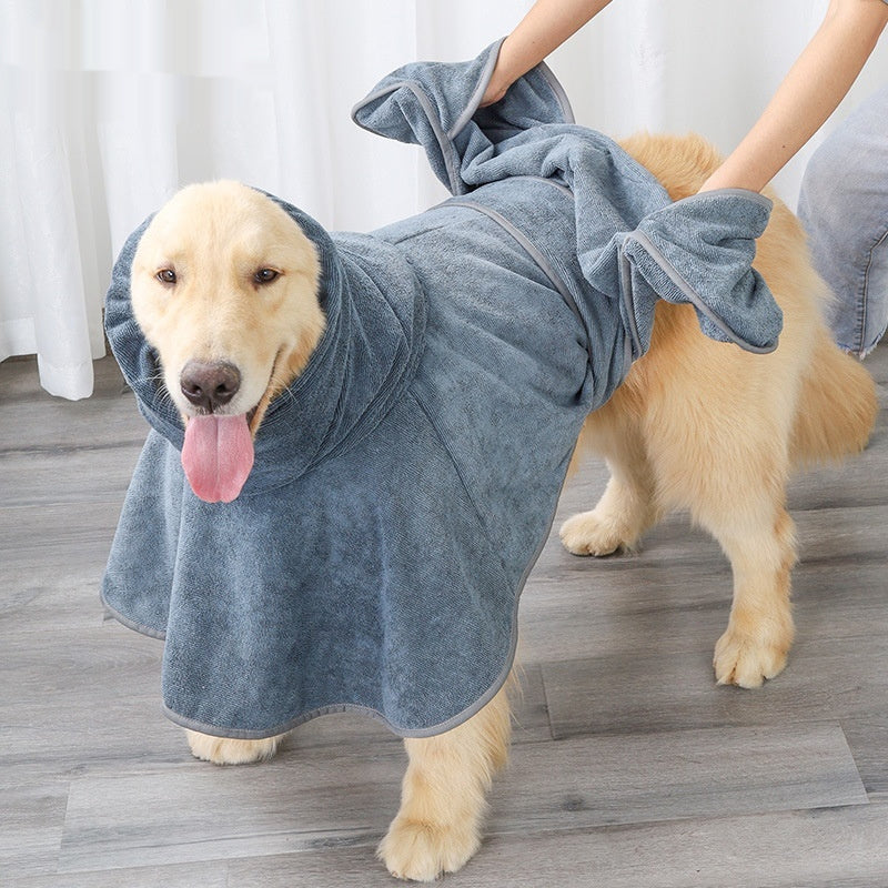 Pet Cotton Bath Towel Strong Water Absorbent Quick Drying Cloth