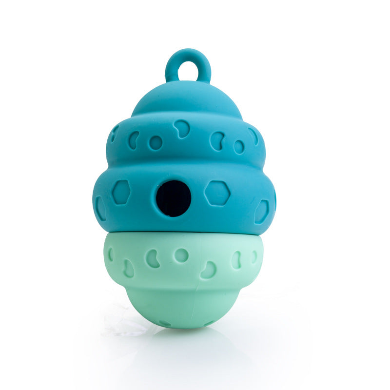 Pet Chew Toy Food Dispenser Anti Choke Ball