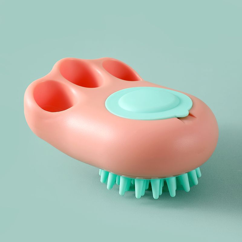 Pet Claw Bath Massage Brush Grooming Comb Cleaning Tool