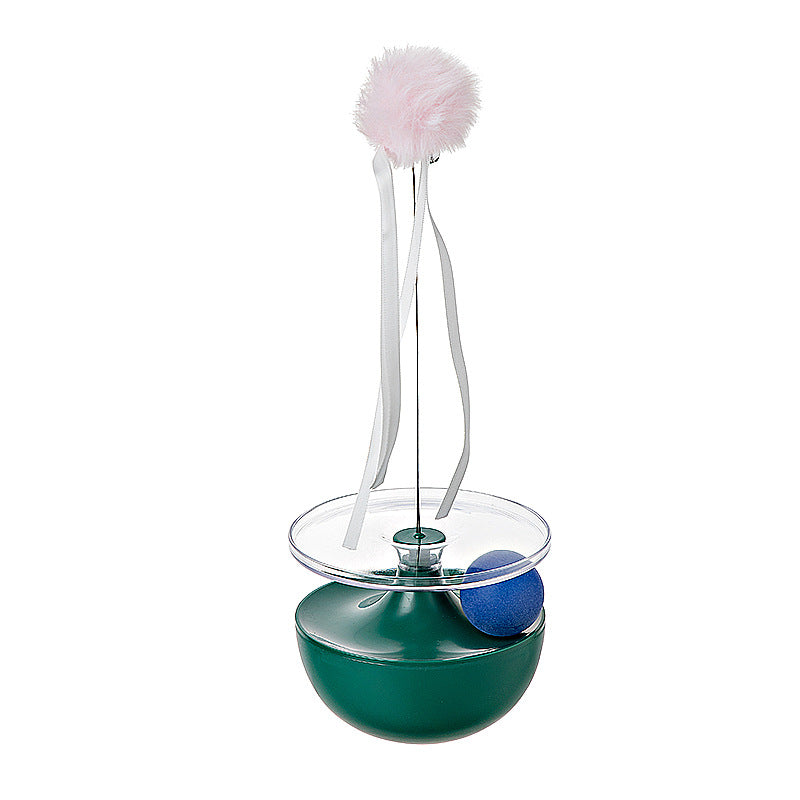 Self Balancing Tumbler Pet Toy Funny Interactive Play Stick