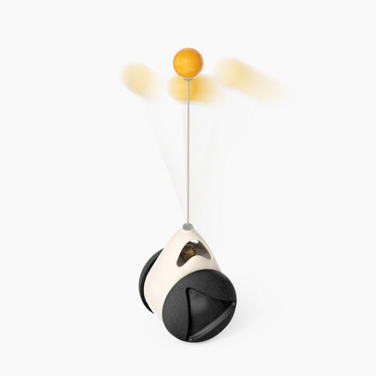 Pet Windmill Turntable Glowing Interactive Toy
