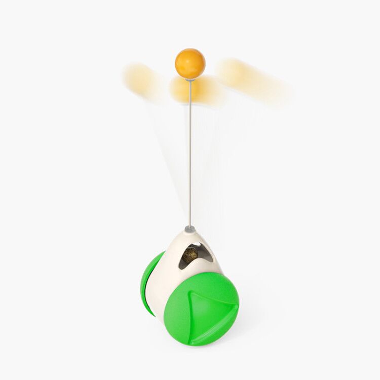 Pet Windmill Turntable Glowing Interactive Toy
