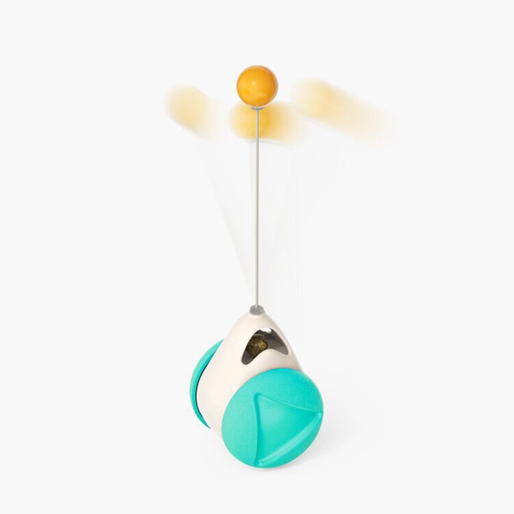 Pet Windmill Turntable Glowing Interactive Toy