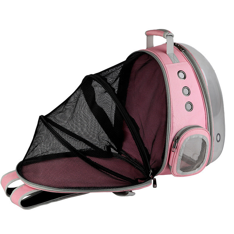 Portable Space Capsule Pet Backpack Carrier With 360 View
