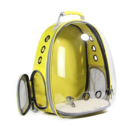 Portable Space Capsule Pet Backpack Carrier With 360 View