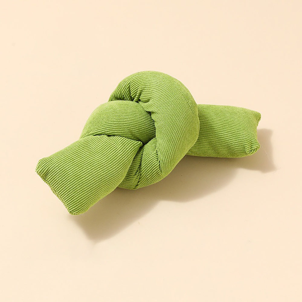 Pet Cotton Rope Knot Tug Chew Interactive Toy