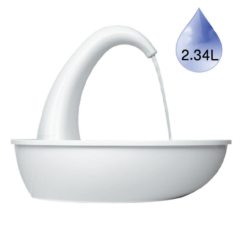 Pet Drinking Water Flowing Fountain Feeding Bowl