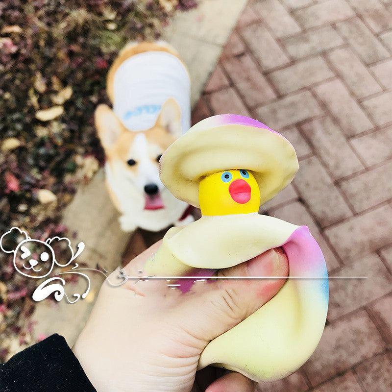 Pet Latex Sounding Molar Cleaning Toy Egg Model Toy
