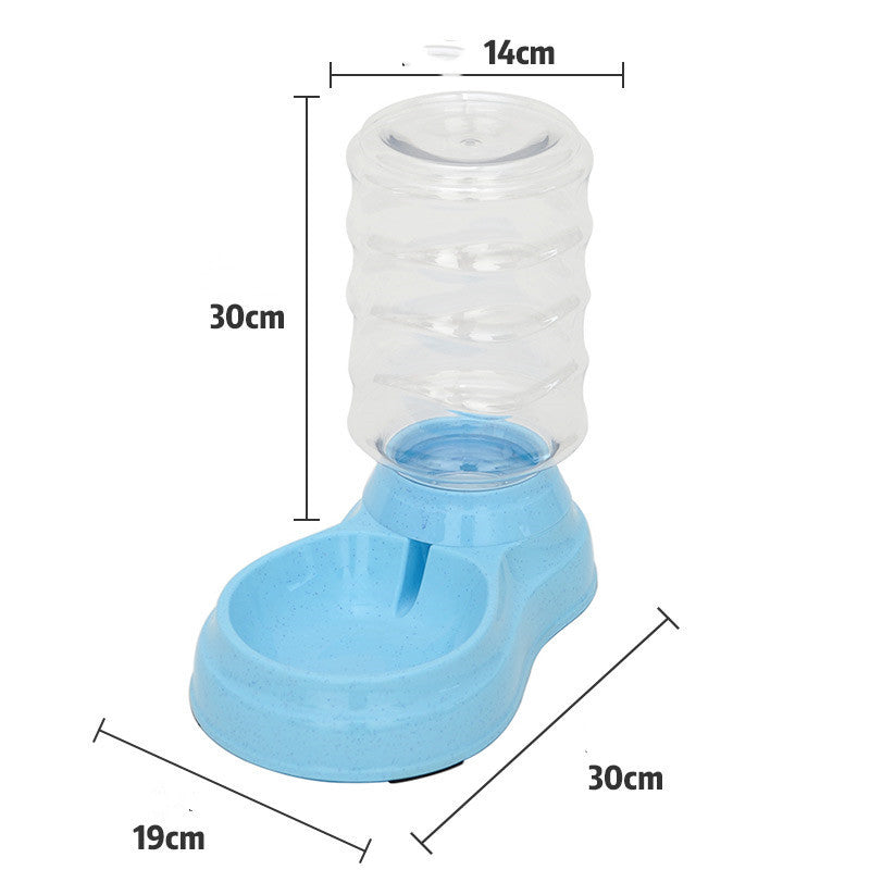 Bubble Ball Pet Automatic Feeder 1.8L Water And Food Fountain Bowl