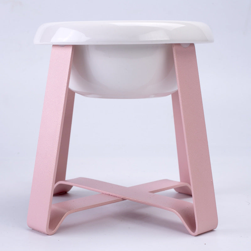 Pet Creative Anti Slip Feeding Bowl With Stand Water Feeder