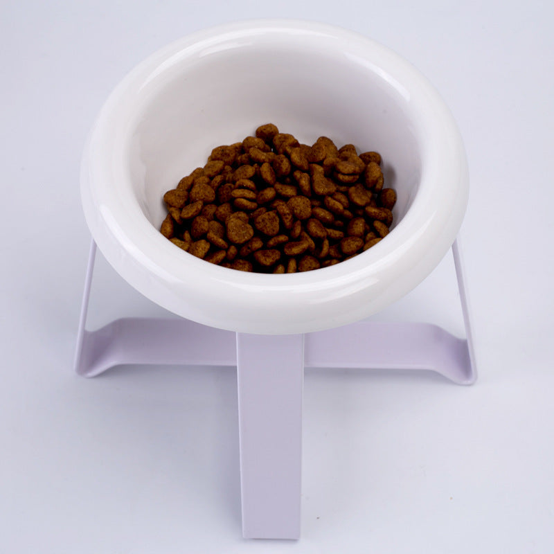 Pet Creative Anti Slip Feeding Bowl With Stand Water Feeder