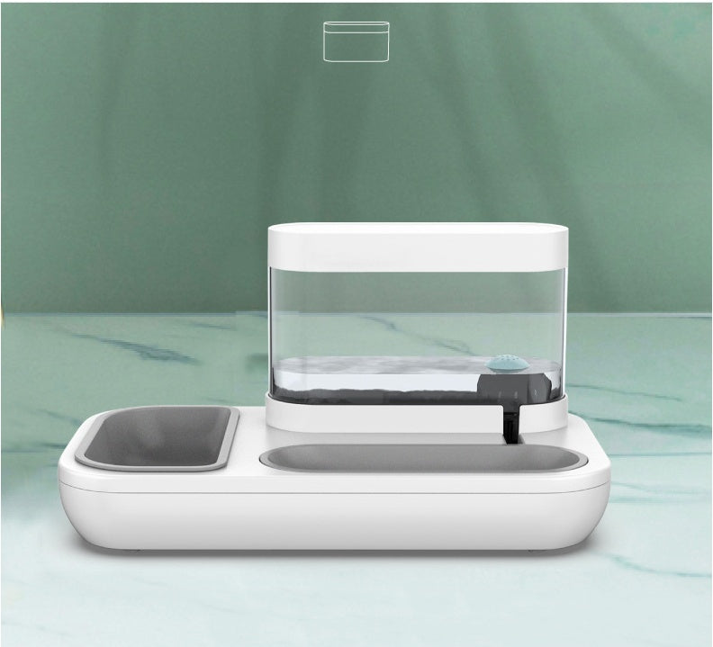 Pet Automatic Drinking Fountain 1.5L Capacity Feeding Water Bowl