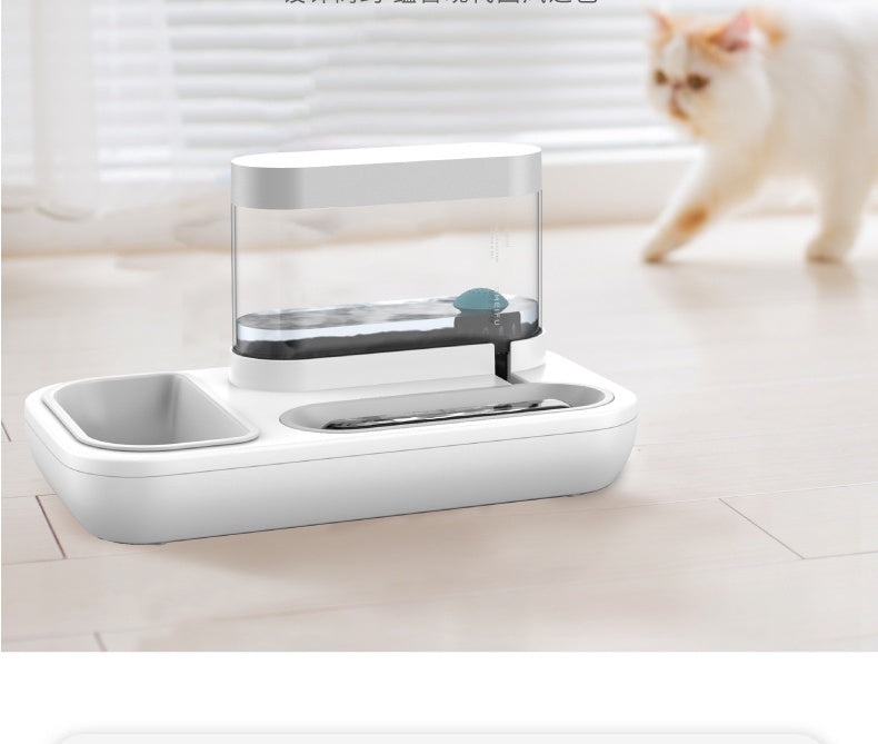 Pet Automatic Drinking Fountain 1.5L Capacity Feeding Water Bowl
