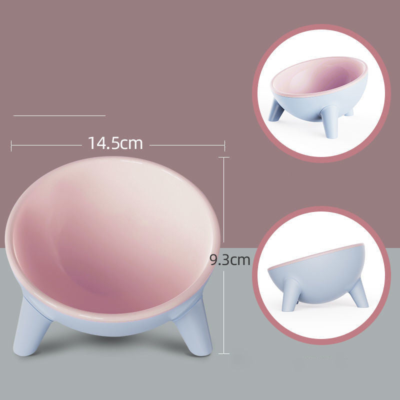 Pet Feeding Bowl With Stand Nordic Style Food Water Feeder