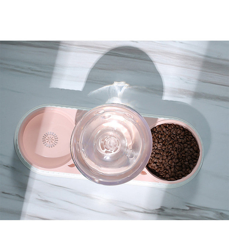 Automatic Pet Water Feeder Plastic Drinking Bowl Self Filling System