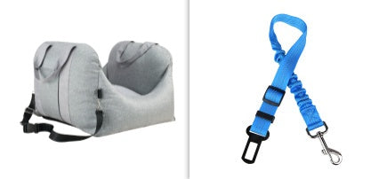 Waterproof Portable Pet Car Carrier Seat Basket For Travel Safety