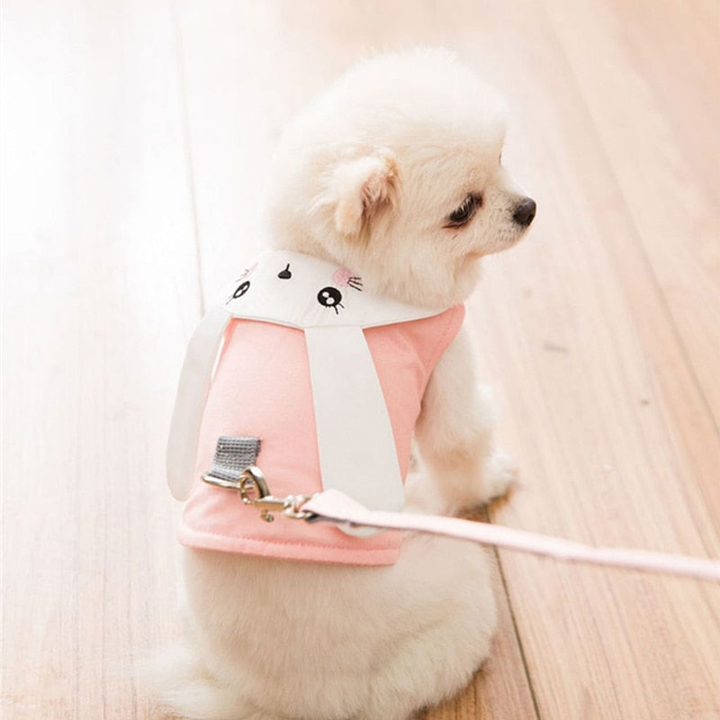 Pet Vest Chest Strap Leash Walking Control Set