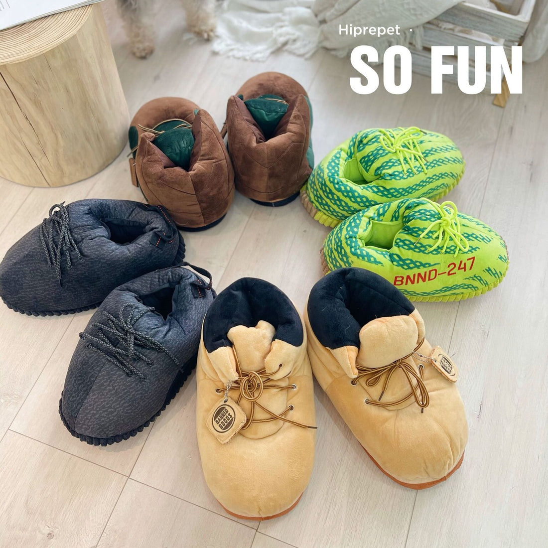 Pet Plush Shoes Style Pillow Toy