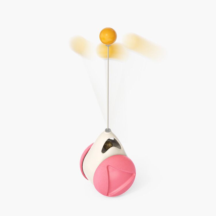 Pet Windmill Turntable Glowing Interactive Toy