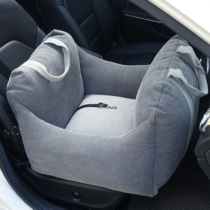 Waterproof Portable Pet Car Carrier Seat Basket For Travel Safety