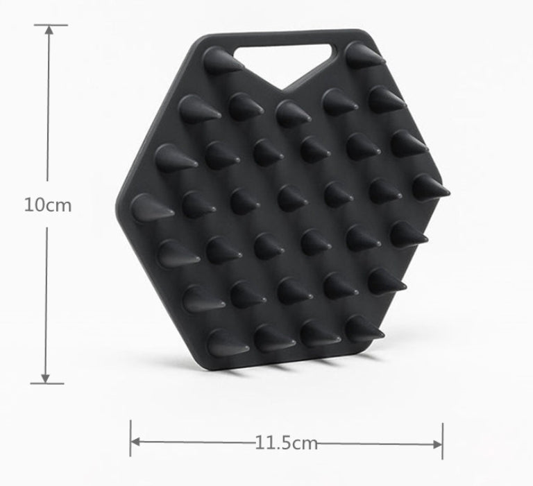 Pet Silicone Hair Wash Massage Cleaning Brush Grooming Tool