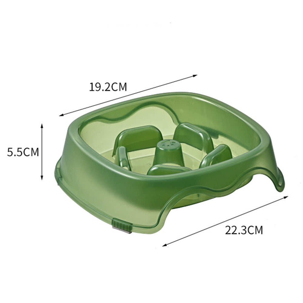 Pet Slow Feeding Anti Choking Water And Food Bowl