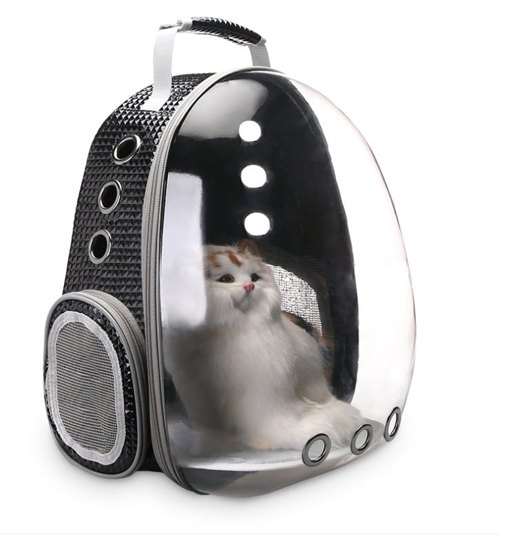 Portable Space Capsule Pet Backpack Carrier With 360 View