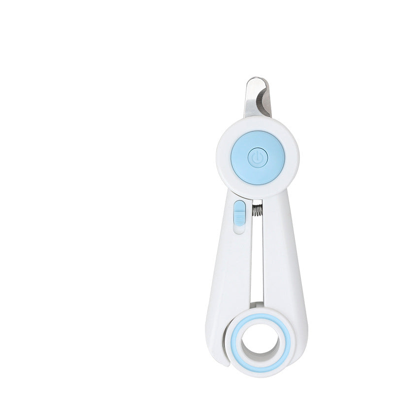 Pet Nail Clippers And Grinder With LED Light Safety Design