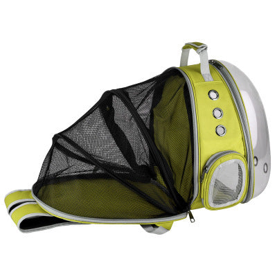 Portable Space Capsule Pet Backpack Carrier With 360 View