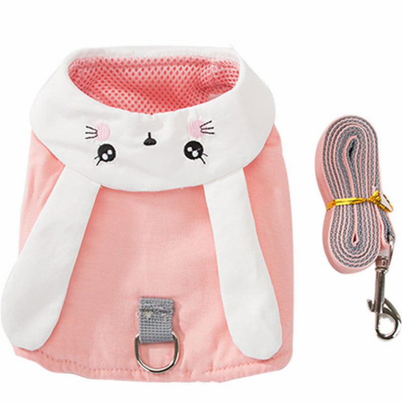 Pet Vest Chest Strap Leash Walking Control Set