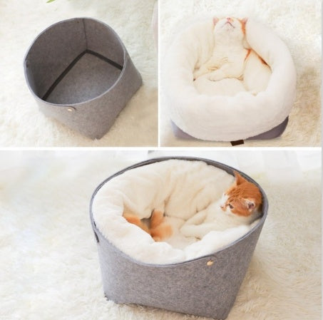 Comfortable Soft Plush Pet Sleeping Bed Mat