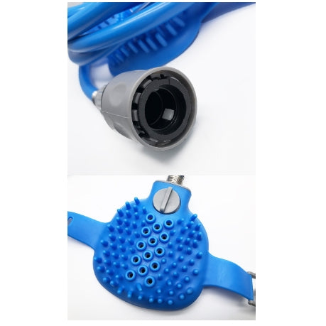 Pet Silicone Bathing Gloves Shower Massage Grooming Brush