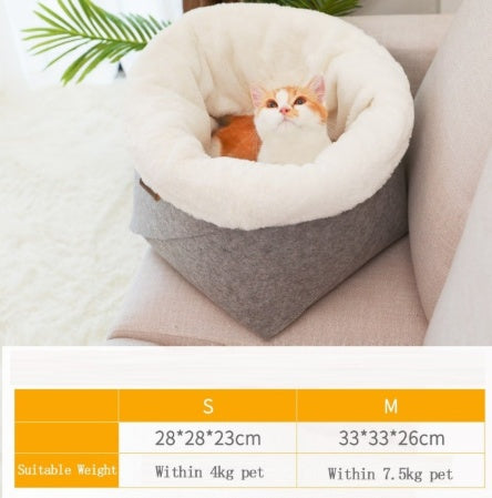Comfortable Soft Plush Pet Sleeping Bed Mat