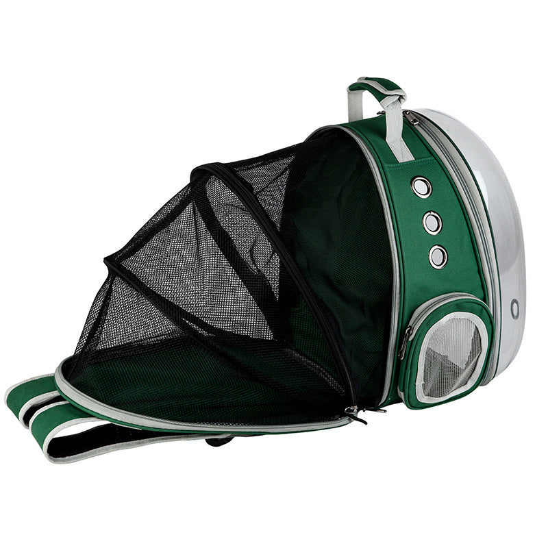 Portable Space Capsule Pet Backpack Carrier With 360 View
