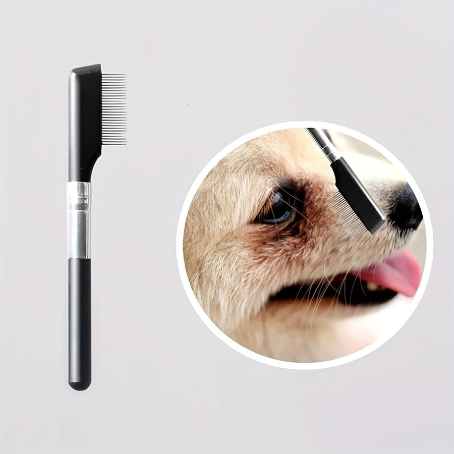 Pet Soft Eye Grooming Brush Tear Stain Remover Comb
