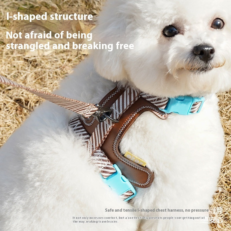 Adjustable Pet Harness Anti Loose Secure Walking Leash