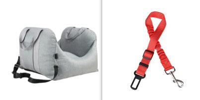 Waterproof Portable Pet Car Carrier Seat Basket For Travel Safety