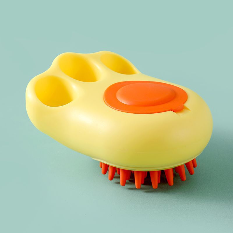 Pet Claw Bath Massage Brush Grooming Comb Cleaning Tool