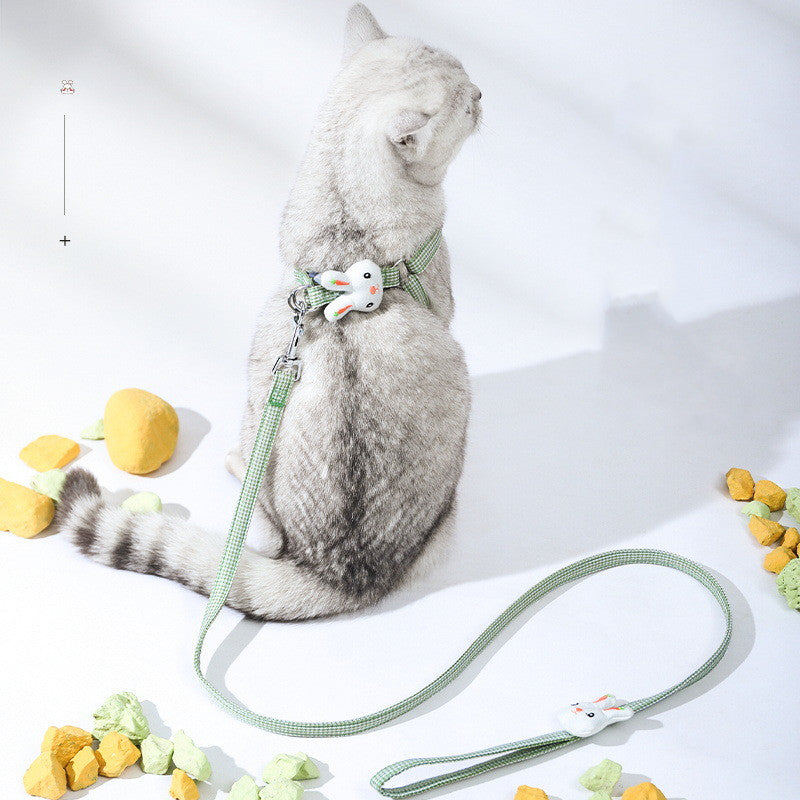 Small Pet Anti Escape Safety Walking Leash Harness