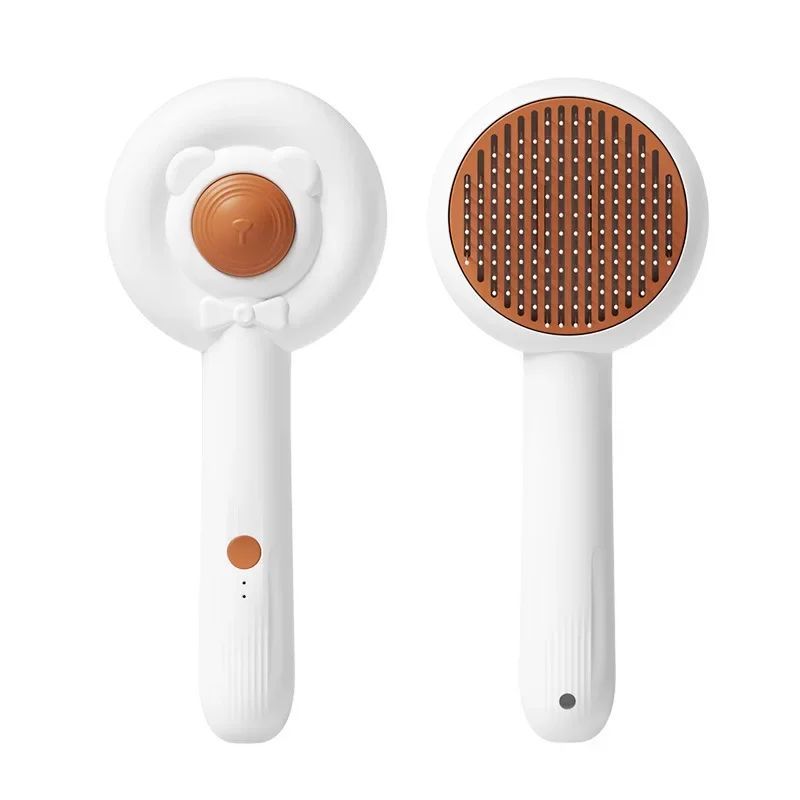 Rechargeable Electric Pet Nail Trimmer And Grooming Brush Tool