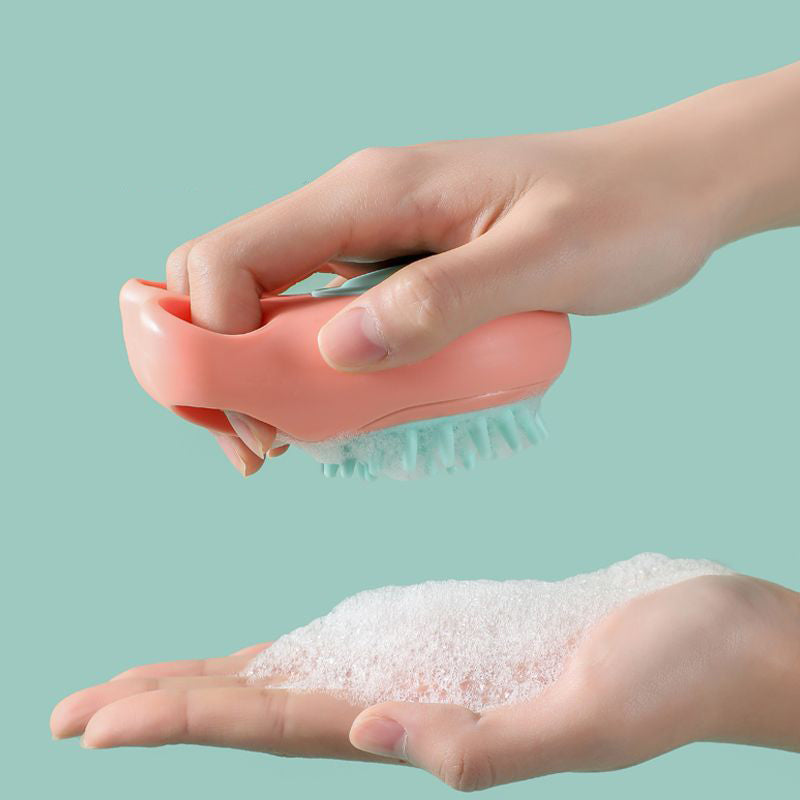 Pet Claw Bath Massage Brush Grooming Comb Cleaning Tool