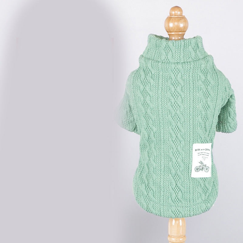 Pet Warm Knitted Sweater Clothing Apparel