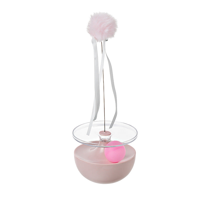Self Balancing Tumbler Pet Toy Funny Interactive Play Stick