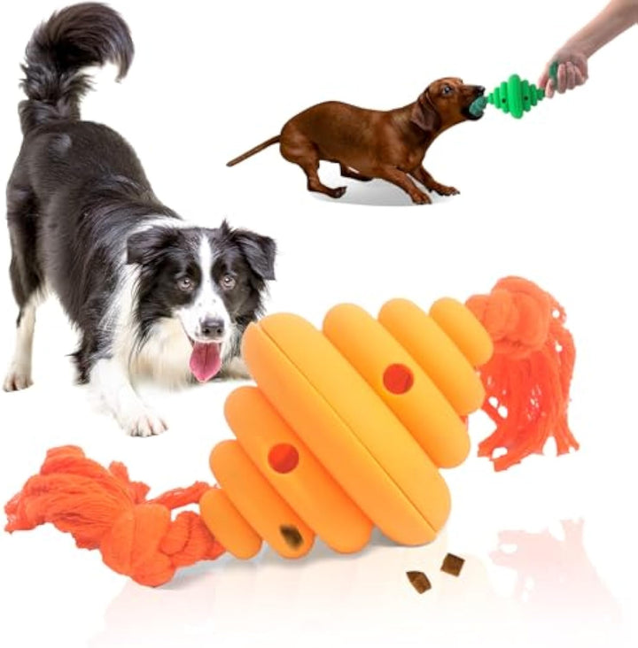 Pet Rope Ball Treat Dispensing Chew Training Toy