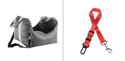 Waterproof Portable Pet Car Carrier Seat Basket For Travel Safety