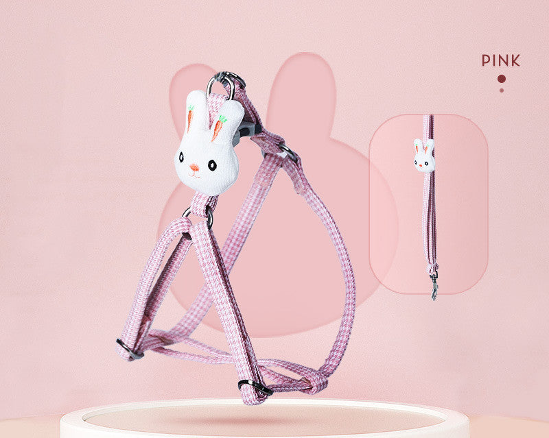 Small Pet Anti Escape Safety Walking Leash Harness